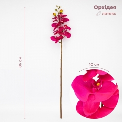 Латексна орхідея, яскраво-рожева, 86 см ВРЯТОВАНА ПОЗИЦІЯ (9259-104)