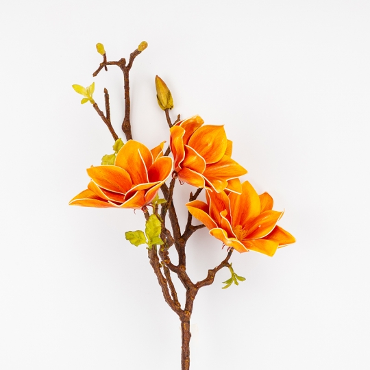 Латексна магнолія, помаранчева, 75 см ВРЯТОВАНА ПОЗИЦІЯ (9259-110) Латексна магнолія, помаранчева, 75 см ВРЯТОВАНА ПОЗИЦІЯ (9259-110)