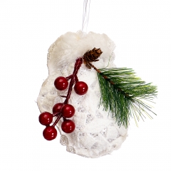 Ёлочная игрушка "Кружевной декор" (007NZK)