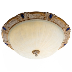 Люстра припотолочная с молочным куполом (HL103A) (HL103A)