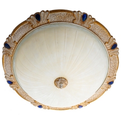 Люстра припотолочная с молочным куполом (HL103A) (HL103A)