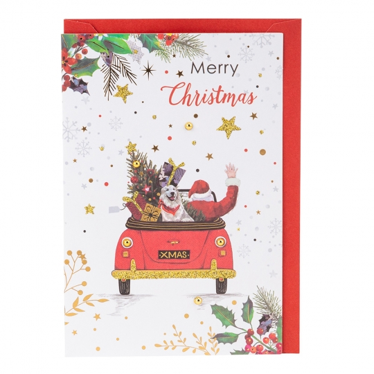 Открытка с конвертом к Новому Году Открытка с конвертом к Новому Году