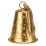 Металевий дзвіночок, золотий, 33 см (6034-003)