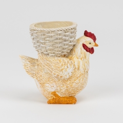 Підставка під яйце "Курочка з корзинкою", 8,5 см (5105-014)