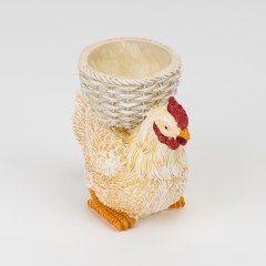 Підставка під яйце "Курочка з корзинкою", 8,5 см (5105-014)