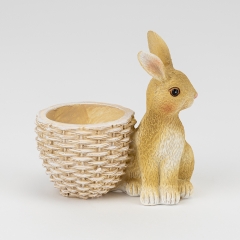 Підставка під яйце "Кролик і корзинка", 9,5 см (5105-015)