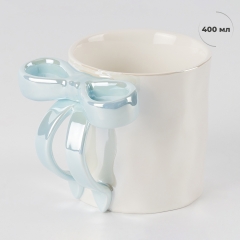 Кружка "Голубой бантик", 400 мл (9255-003)