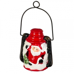 Фігурка «Ліхтарик з Дідом Морозом і ялинкою» (005NK)