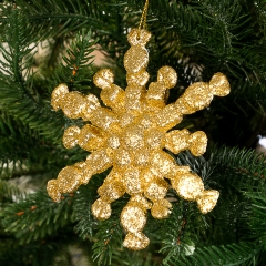 Ёлочная игрушка "Звезда космическая" (010NZ)