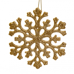 Ёлочная игрушка "Снежинка сказочная" (020NZ)
