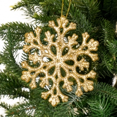 Ёлочная игрушка "Снежинка сказочная" (020NZ)