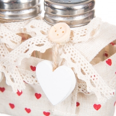 УЦІНКА Набір для спецій (10*6*11) (Незначні дефекти,посіріла тканина корзинки,потертості,невеликі подряпини) (008AW-2)