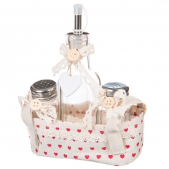 УЦІНКА Набір для спецій (16*7*20) (Невеликі дефекти,сірувата тканина) (009AW-3)