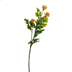 Гілка калини з червоно-жовтими ягодами, 66 см. (8408-010)