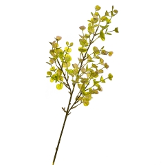 Гілка штучна "Евкаліпт", лимонно - жовта (8408-026)