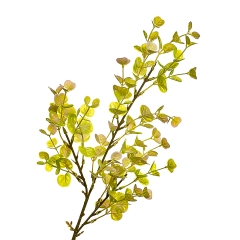 Гілка штучна "Евкаліпт", лимонно - жовта (8408-026)