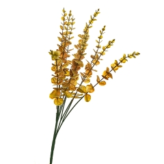 Гілка штучна "Евкаліпт", золота (8408-028)