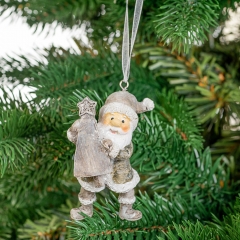 Подвеска "Дед Мороз с елкой" (2007-013)