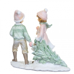 Фігурка "Діти на снігу" (2007-028)