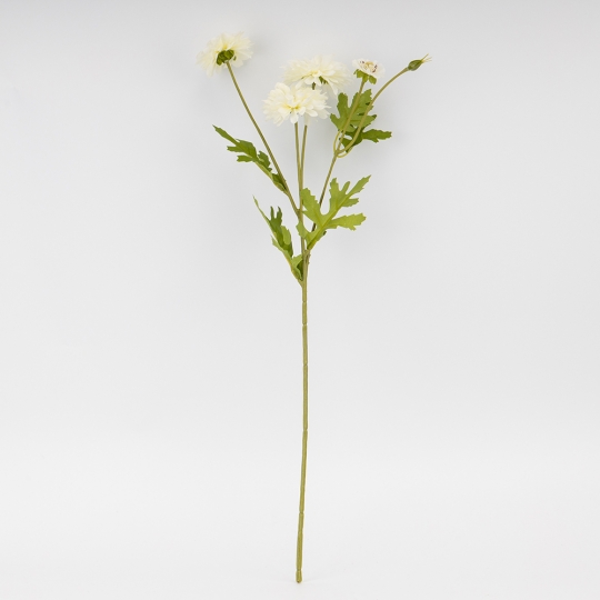 Искусственная хризантема, белая, 55 см СПАСЕННАЯ ПОЗИЦИЯ (9259-015) Искусственная хризантема, белая, 55 см СПАСЕННАЯ ПОЗИЦИЯ (9259-015)