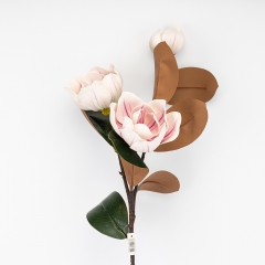 Латексная магнолия, нежно-розовая, 95 см СПАСЕННАЯ ПОЗИЦИЯ (9259-033)