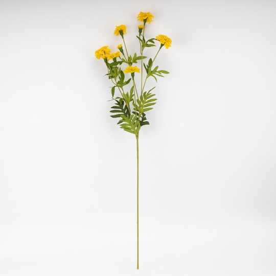 Искусственные бархатцы, желтые, 84 см СПАСЕННАЯ ПОЗИЦИЯ (9259-036) Искусственные бархатцы, желтые, 84 см СПАСЕННАЯ ПОЗИЦИЯ (9259-036)