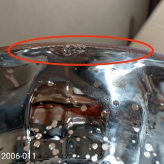 УЦІНКА Набір з 3 свічників "Блиск" (Сколи,бульбашки,тріщинки,потертості,нерівний край) (00BR-2006-011)