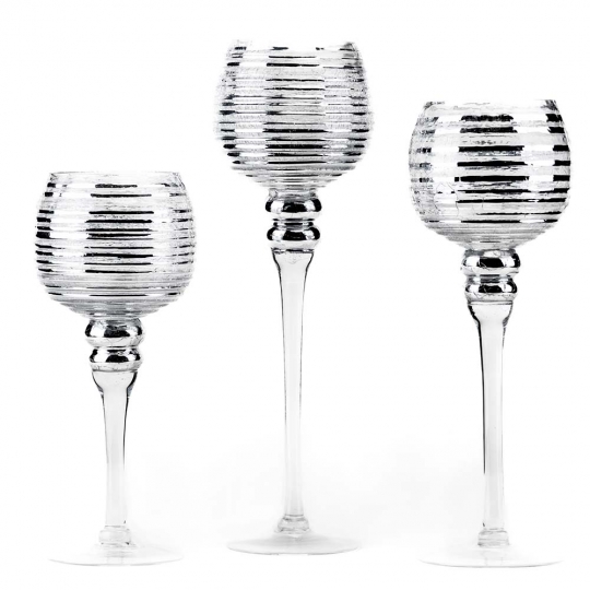 УЦІНКА Набір з 3 свічників 