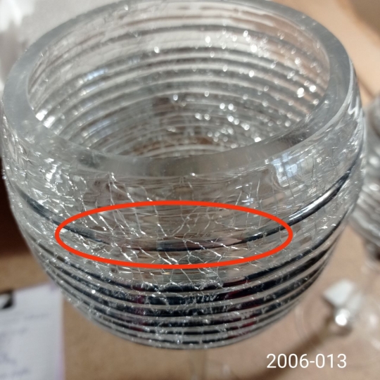 УЦІНКА Набір з 3 свічників 