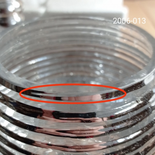 УЦІНКА Набір з 3 свічників 