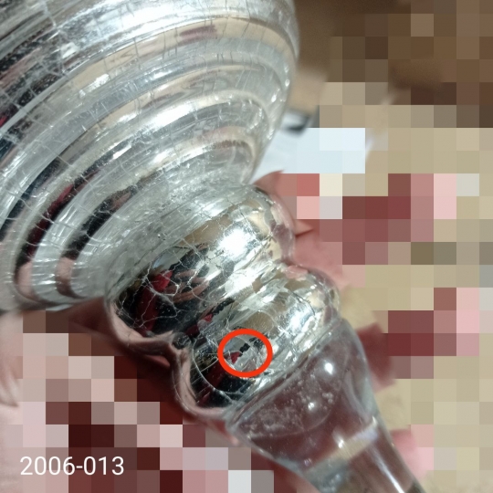 УЦІНКА Набір з 3 свічників 