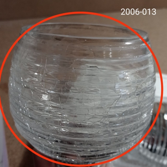 УЦІНКА Набір з 3 свічників 