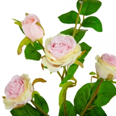 Роза "Мирабель", кремово-розовая, 56 см (9023-045)