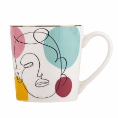 Кружка "Face", 420 мл * Рандомный выбор дизайна (9070-011)