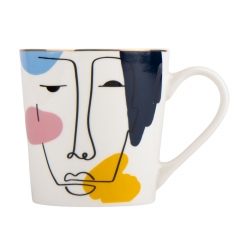 Кружка "Face", 420 мл * Рандомный выбор дизайна (9070-011)