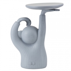 Статуетка "Monkey" 54 см, світло-сіра (8924-005)