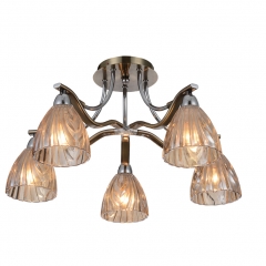 Люстра потолочная на 5 медовых ламп (NN009/5) (NN009/5)