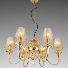 Люстра на 6 ламп золотая (OK029/6) (OK029/6)