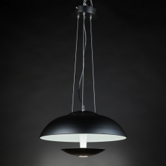 Люстра подвес черная металлическая (ZW001/1 (black)) (ZW001/1 (black))