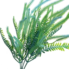 Гілка штучна, зелено-бірюзова, 40 см (8410-007)