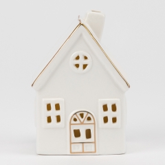 Світлодіодний будиночок (LED), білий, 11 см (6039-004)