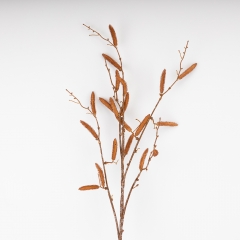 Штучна гілка "Верба з сережками", 93 см ВРЯТОВАНА ПОЗИЦІЯ (9259-071)