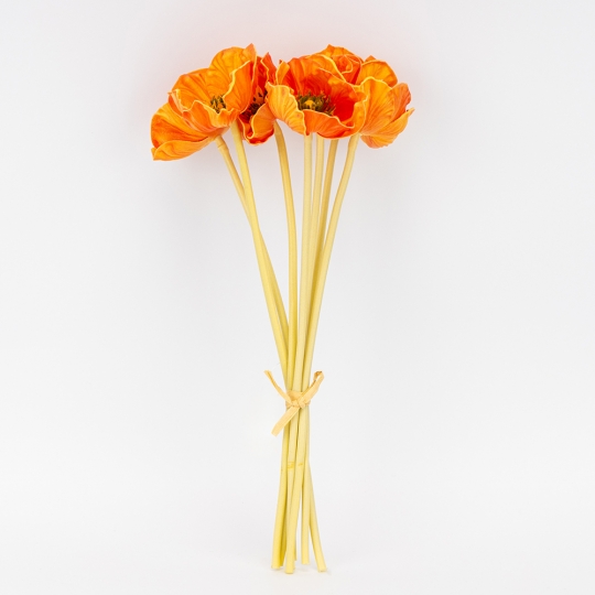 Букет маків, 7 бутонів, помаранчевий, 35 см ВРЯТОВАНА ПОЗИЦІЯ (9259-078) Букет маків, 7 бутонів, помаранчевий, 35 см ВРЯТОВАНА ПОЗИЦІЯ (9259-078)
