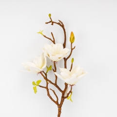 Латексная магнолия, кремовая, 75 см СПАСЕННАЯ ПОЗИЦИЯ (9259-111)