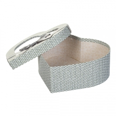 Набір коробок "Зізнання" 3 шт, сірий (8300-022)