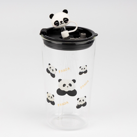 Бутылка для воды с трубочкой 