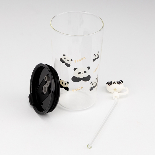 Бутылка для воды с трубочкой 