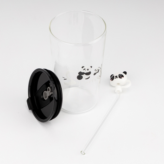 Бутылка для воды с трубочкой 