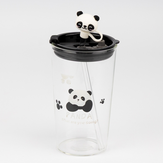 Бутылка для воды с трубочкой 