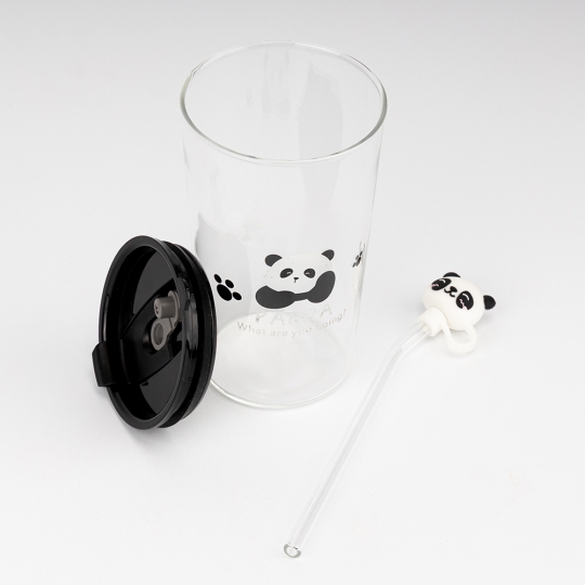 Бутылка для воды с трубочкой 